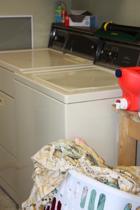 Old washer & dryer