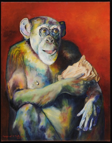 Jody painting by Margaret