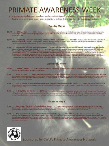 web PAN schedule
