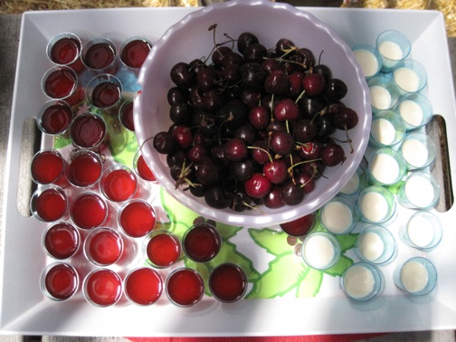 web Gatorade Soymilk cherries forage party outdoor area IMG_6205