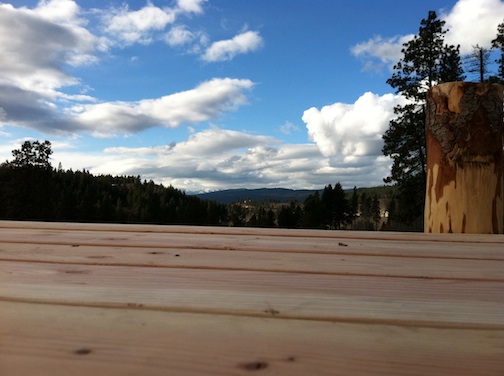web View from youngs hill climbing structure
