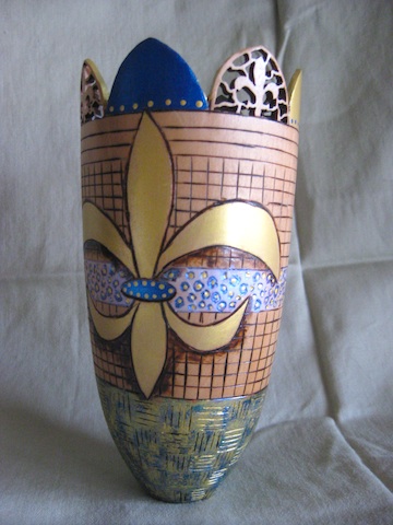 Welsh New Orleans vase New Orleans vase