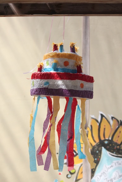 web birthday cake pinata cinco de mayo mil party enrichment gh IMG_2466 cake pinata