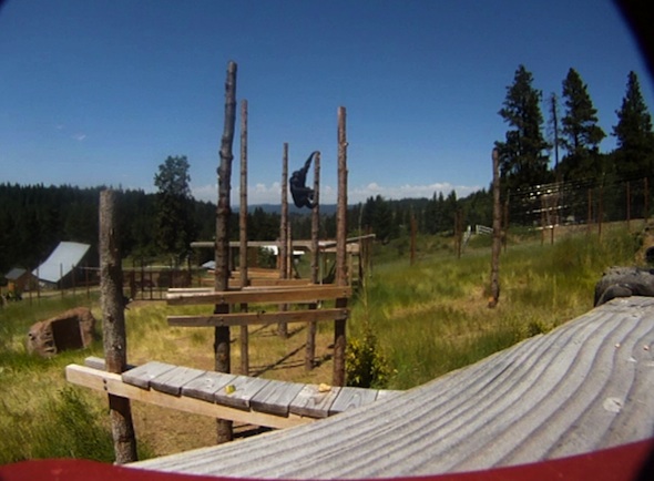 web Annie climbing gopro photo