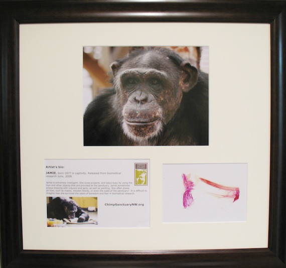 Jamie print framed