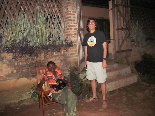 2 cleve with soldier and baby chimp