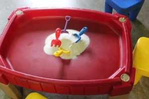 sand in sand table